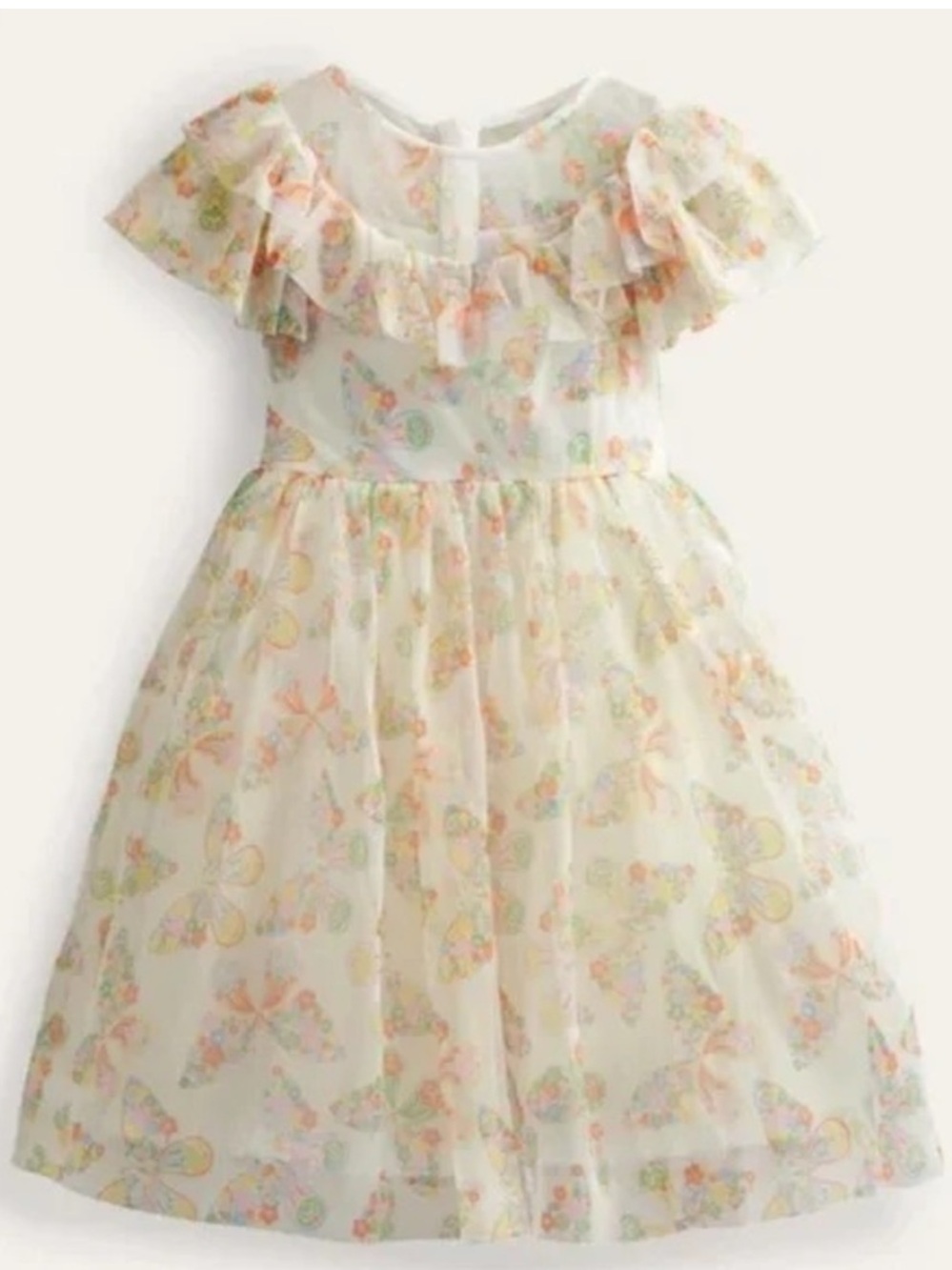 Mini Boden Girls Butterfly Tulle Dress